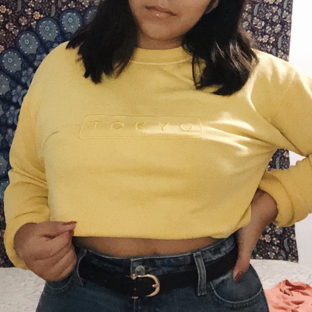 Yellow Tokyo Sweatshirt